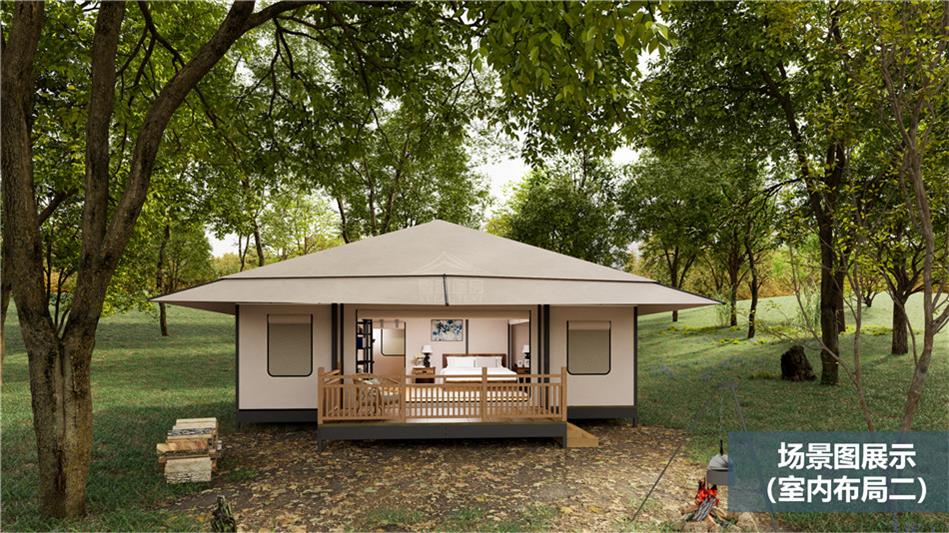 多边形酒店帐篷